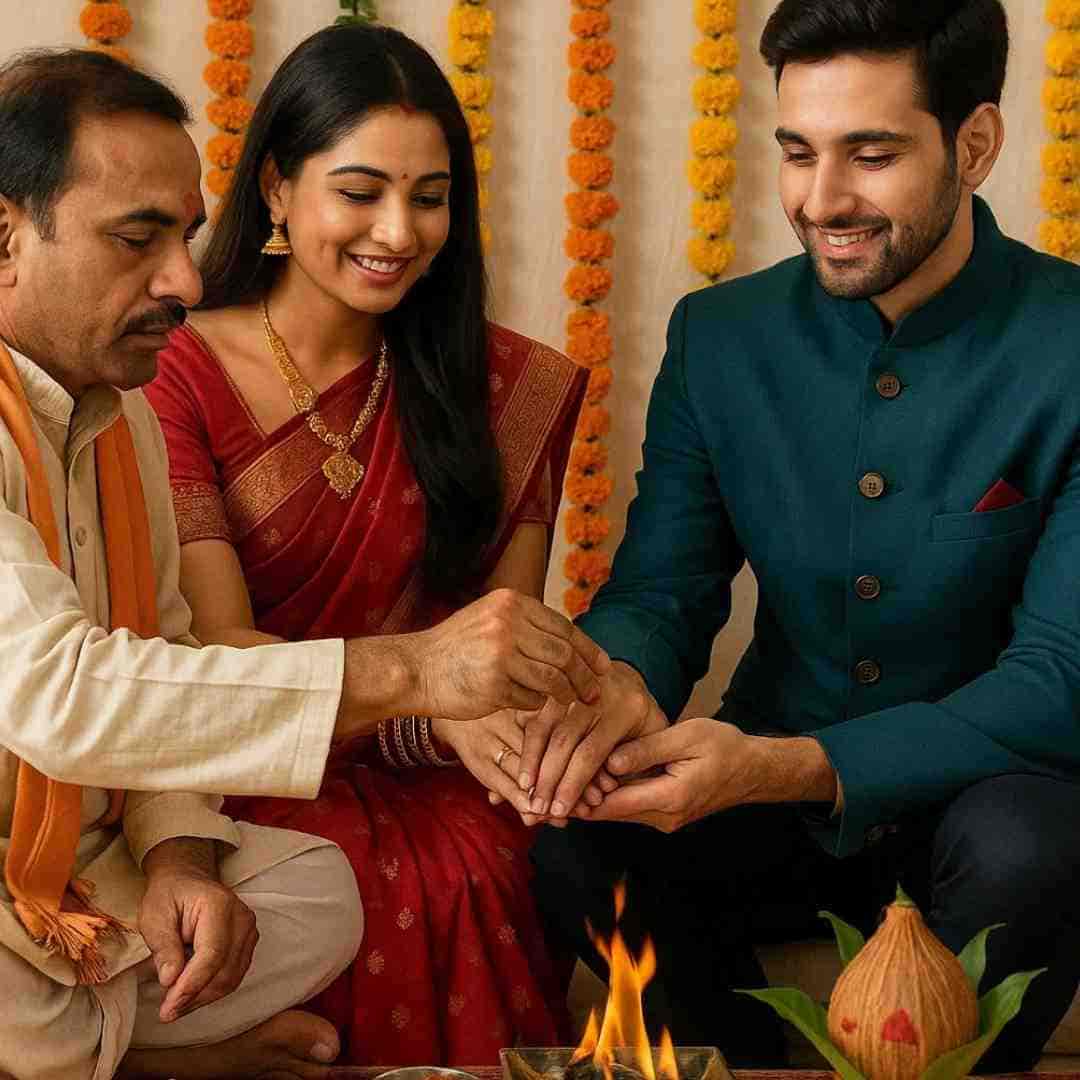 Engagement Puja
