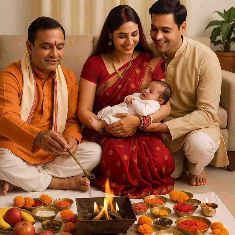 Namkaran sanskar Puja